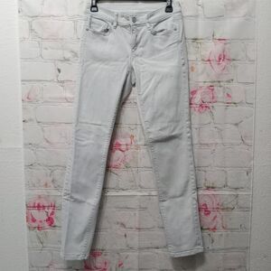 Ann Tayler Loft jeans light grayish size 26